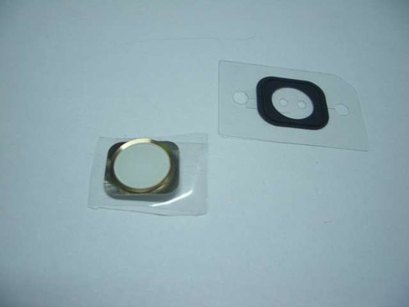 Botón Menu (Home) Apple iPhone5 Blanco Dorado (Imitación IPhone 5S)