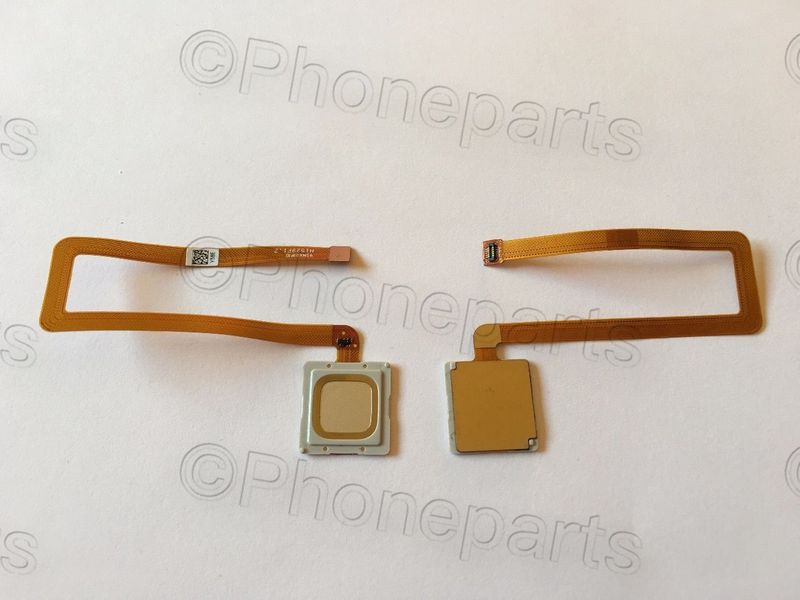 Botón Menu (Home) Sensor Huella Huawei Mate7 Dorado