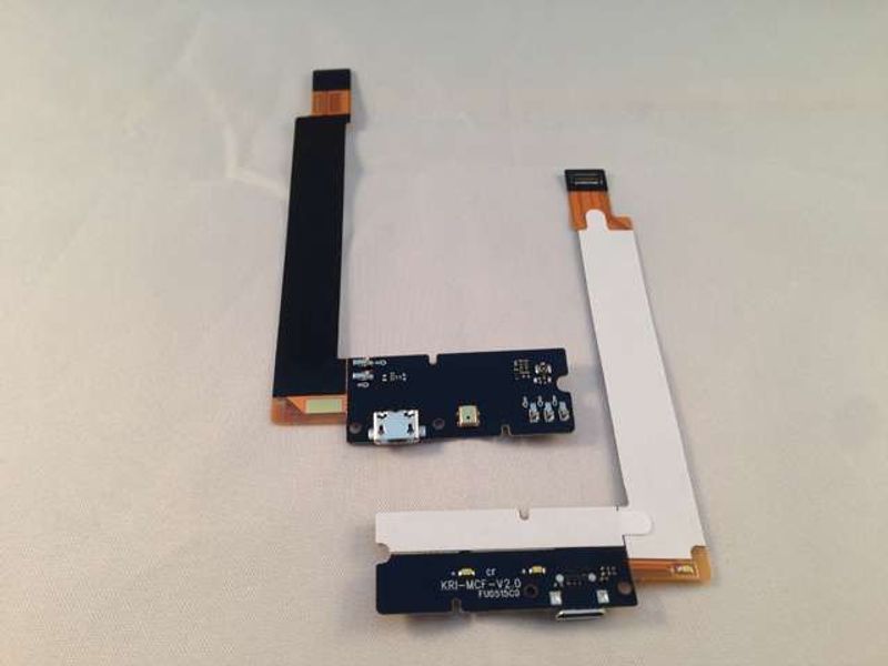 Cable Flex con Placa Conector Carga Micro USB + Micro BQ Aquaris E4.5