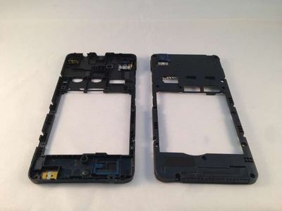 Carcasa Intermedia Chasis con Antena Wifi/BT/GPS BQ Aquaris E4