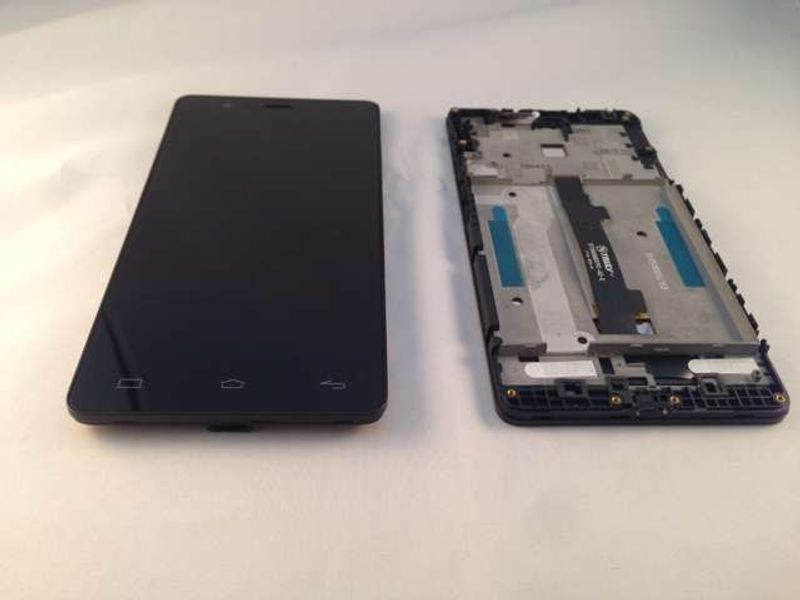 Pantalla Completa BQ Aquaris E5 4G, E5s, Negro con Marco RECUPERADO