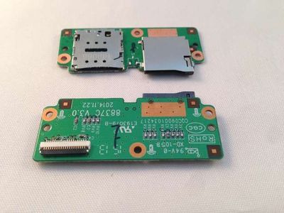 Placa con Lector Sim y Tarjeta Memoria BQ Edison3 Versión 3G