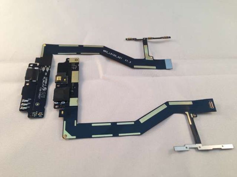 Cable Flex con Placa Conector Carga Micro USB + Micro BQ Aquaris M5 + Botones La