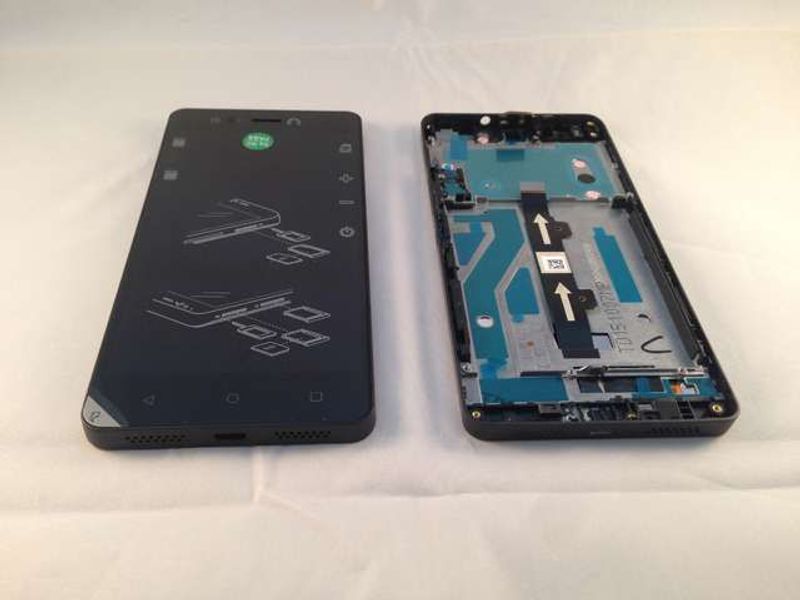 Pantalla Completa OUTLET BQ Aquaris M5 Negro con Marco