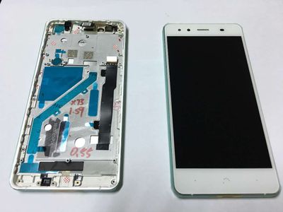 Pantalla Completa BQ Aquaris X5 Blanco Plata RECUPERADO