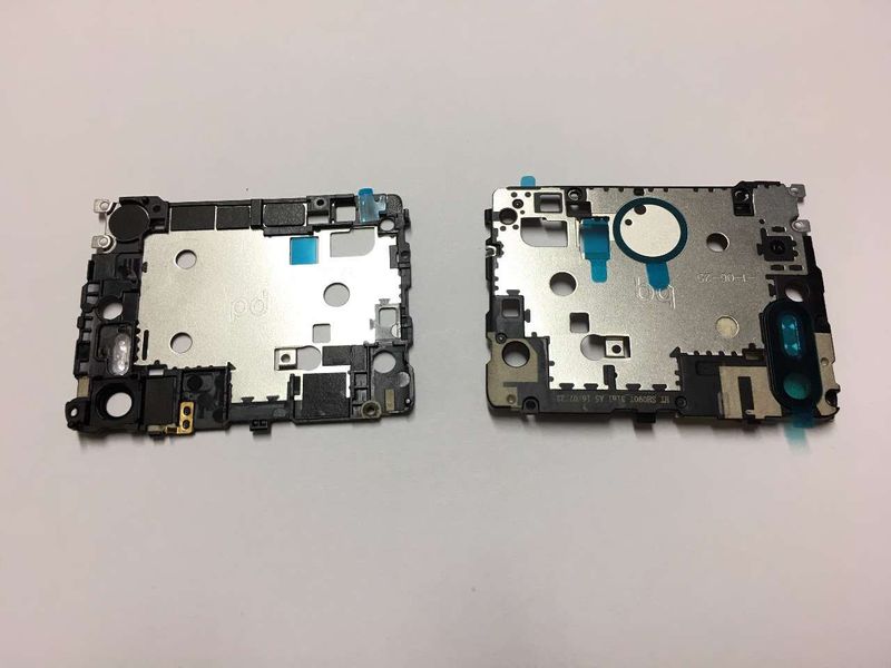 Carcasa Intermedia + Antena + Lente de Cámara BQ Aquaris X5 Plus