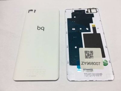 Carcasa Trasera Tapa Batería BQ Aquaris M5 Blanco