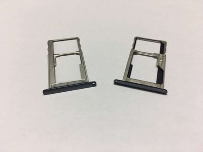 Bandeja Porta SIM y SD BQ Aquaris U Plus Gris Antracita