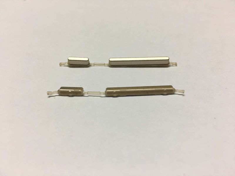 Botones Laterales BQ Aquaris U Plus Dorado