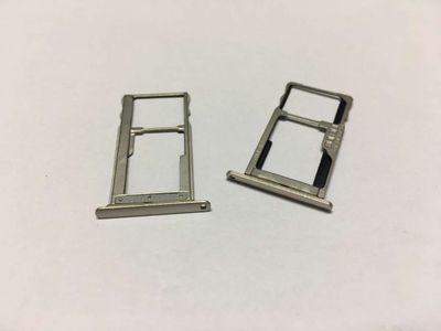 Bandeja Porta SIM y SD BQ Aquaris U / U Lite Blanco Dorado