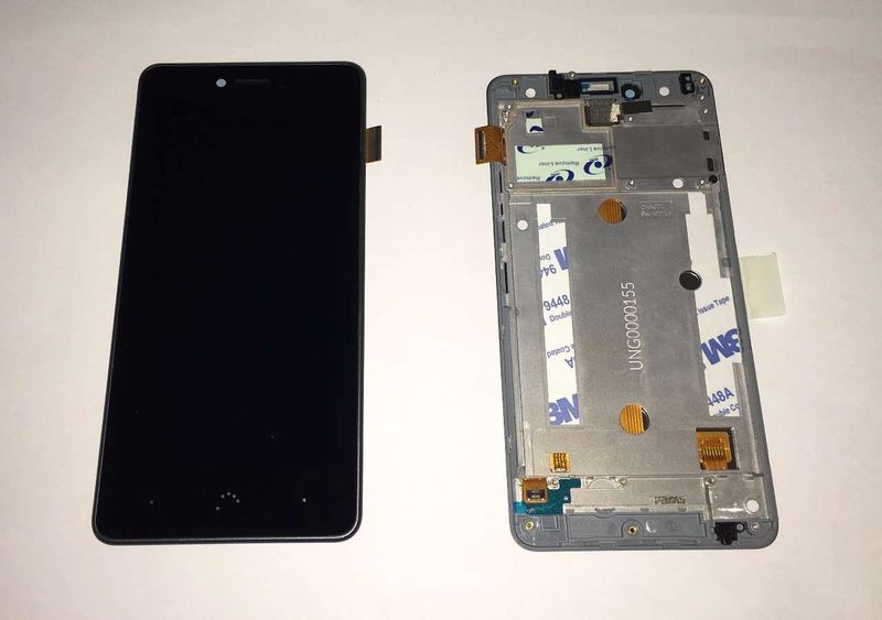 Pantalla Completa BQ Aquaris U / U Lite Gris Antracita