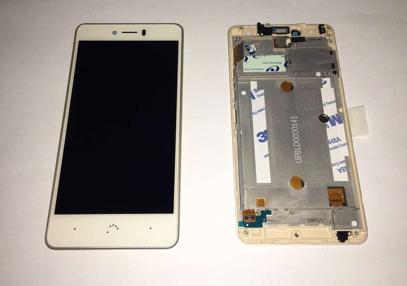 Pantalla Completa BQ Aquaris U / U Lite Blanco Dorado