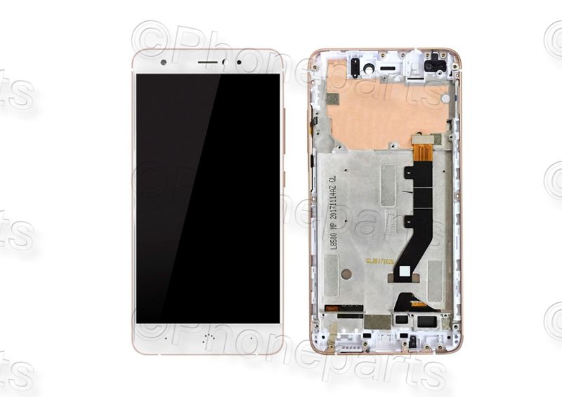 Pantalla Completa BQ Aquaris X, X Pro Blanco Perla Rosa