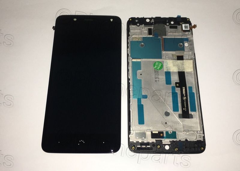 Pantalla Completa BQ Aquaris V, U2, U2 Lite Negro