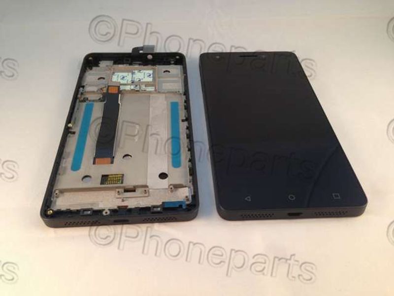 Pantalla Completa BQ Aquaris M5.5, M 2017 Negro con Marco RECUPERADO