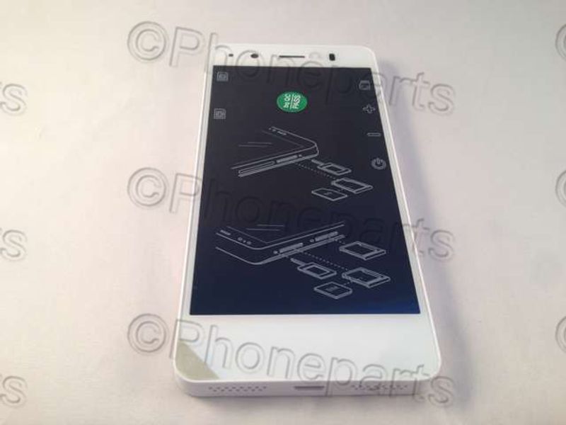 Pantalla Completa BQ Aquaris A4.5 Blanco con Marco RECUPERADO