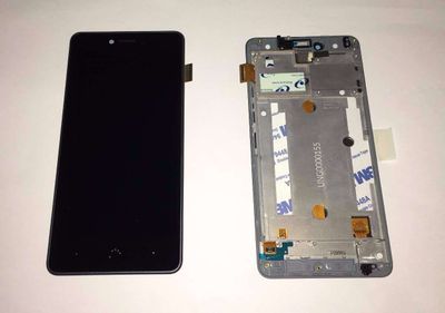 Pantalla Completa BQ Aquaris U / U Lite Gris Antracita RECUPERADO