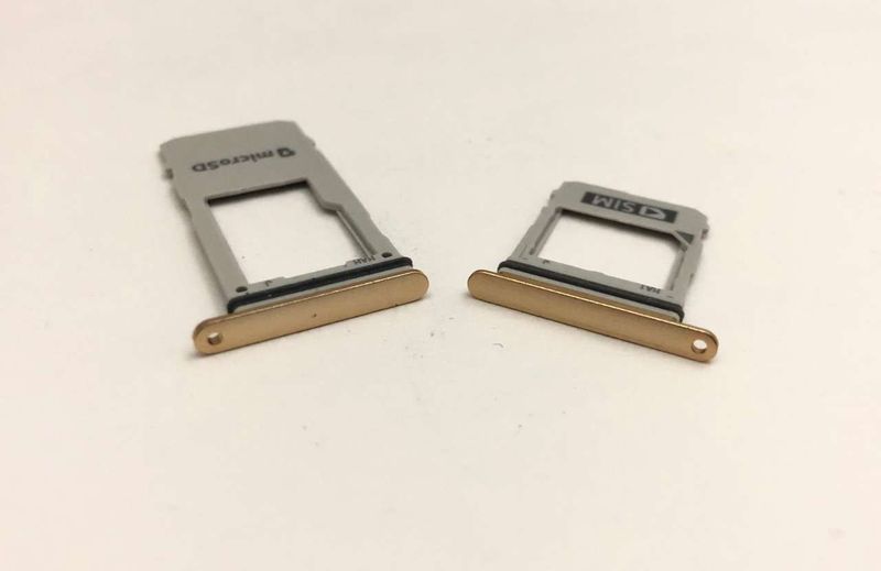 Bandeja Porta Nano SIM y Bandeja MicroSD Samsung Galaxy A5 2017 A520 Dorado