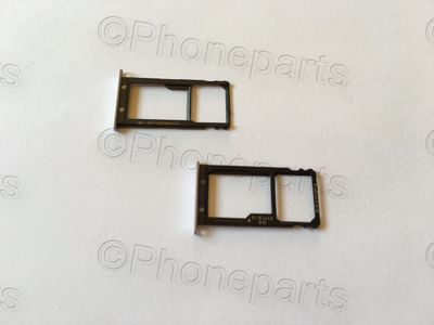 Bandeja SIM + Bandeja Nano SIM o Tarjeta de Memoria Huawei G8 Plata