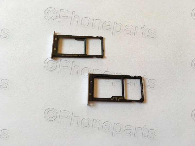 Bandeja SIM + Bandeja Nano SIM o Tarjeta de Memoria Huawei G8 Plata