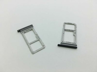 Bandeja Porta Nano SIM y MicroSD Samsung Galaxy S8+ PLUS G955 Negro