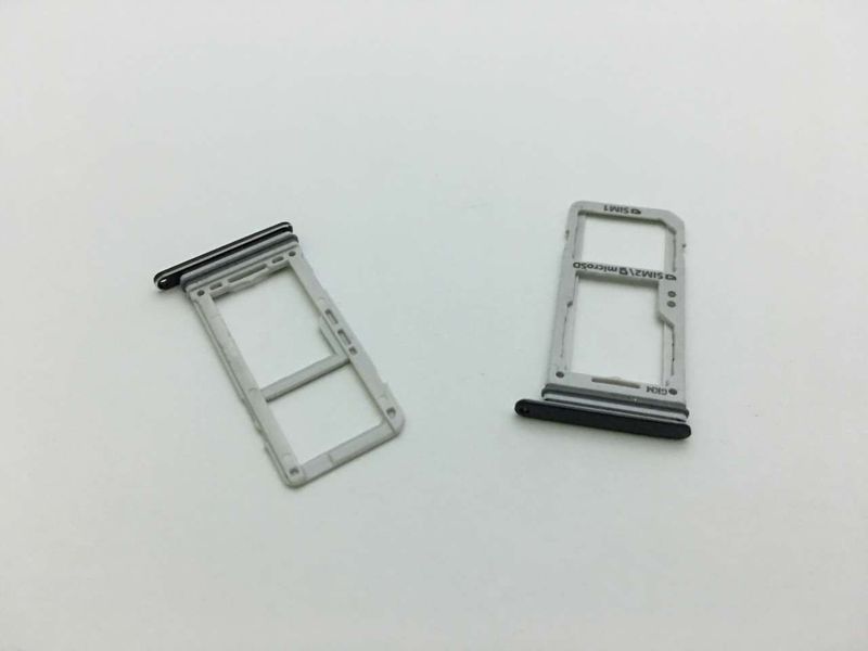 Bandeja Porta Nano SIM y MicroSD Samsung Galaxy S8+ PLUS G955 Negro