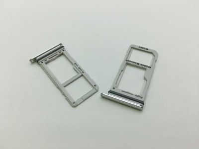 Bandeja Porta Nano SIM y MicroSD Samsung Galaxy S8+ PLUS G955 Plata