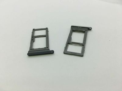 Bandeja Porta Nano SIM y MicroSD Samsung Galaxy S9 G960 Gris Oscuro