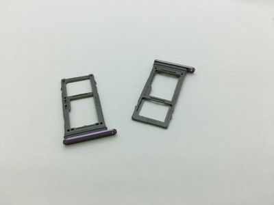 Bandeja Porta Nano SIM y MicroSD Samsung Galaxy S9 G960 Lila