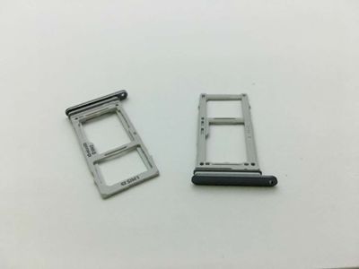 Bandeja Porta Nano SIM y MicroSD Samsung Galaxy S9+ PLUS G965 Gris Oscuro