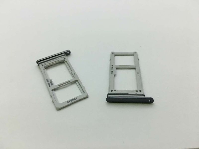 Bandeja Porta Nano SIM y MicroSD Samsung Galaxy S9+ PLUS G965 Gris Oscuro