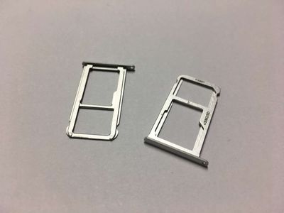 Bandeja SIM + MicroSD Huawei P9 Blanco Plata