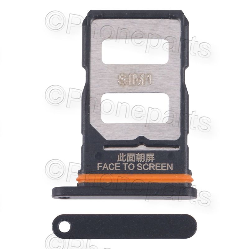 Bandeja SIM Negra Xiaomi Poco F6