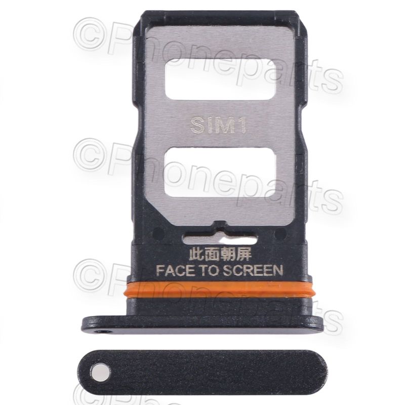 Bandeja SIM Negra Xiaomi Poco X5 Pro