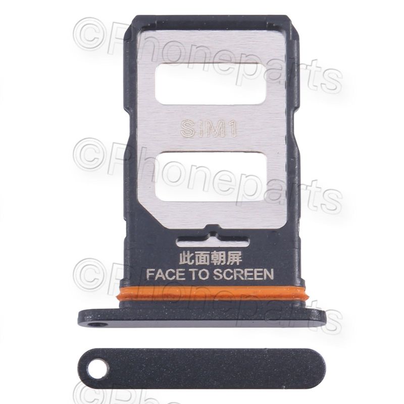 Bandeja SIM Negra Xiaomi Poco X6 5G