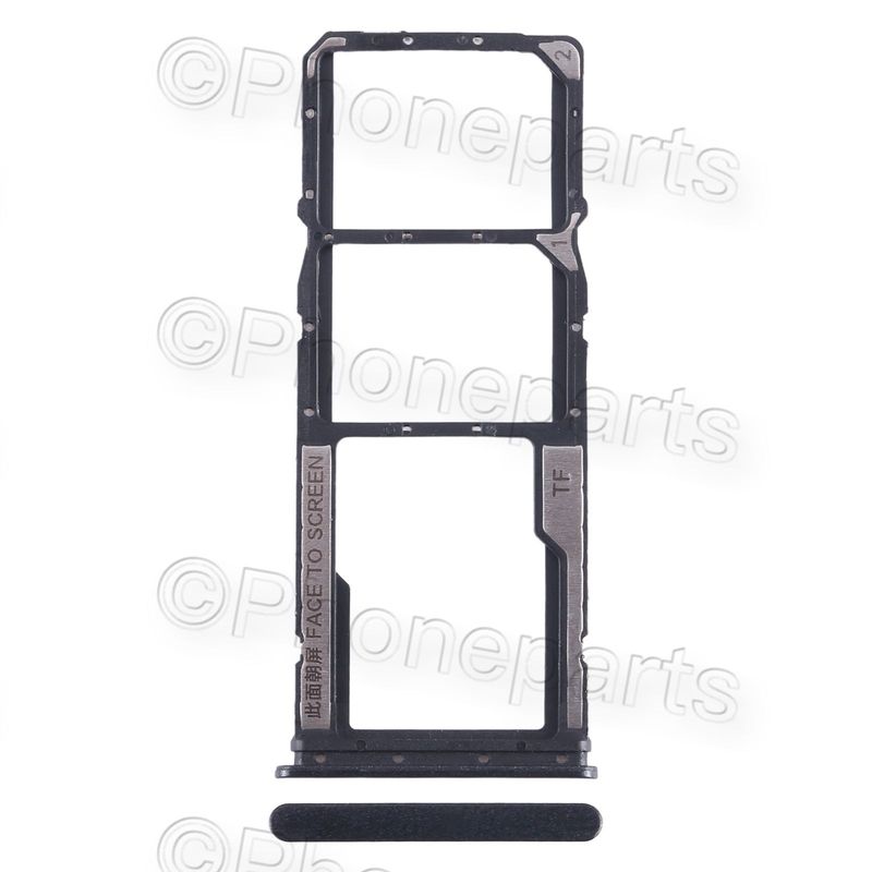 Bandeja SIM + Micro SD Negra Xiaomi Redmi Note 12S