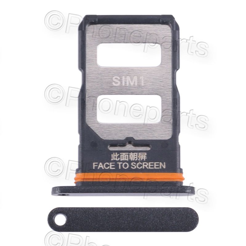 Bandeja SIM Negra Xiaomi Redmi Note 13 Pro 5G