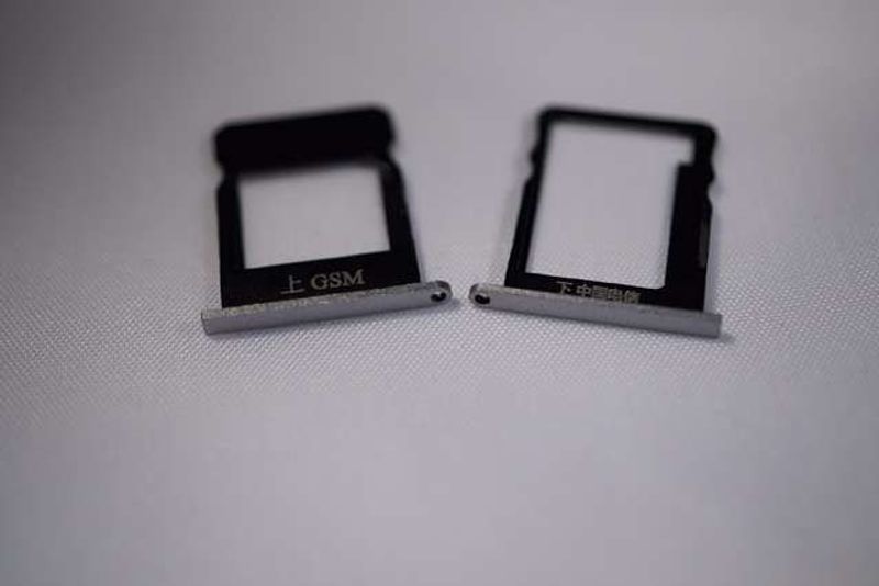 Bandeja Micro Sim + Nano Sim o Tarje Memoria Huawei P7 Plata