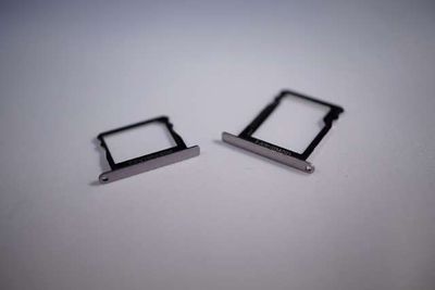 Bandeja Sim + Bandeja SD Huawei P8 Plata