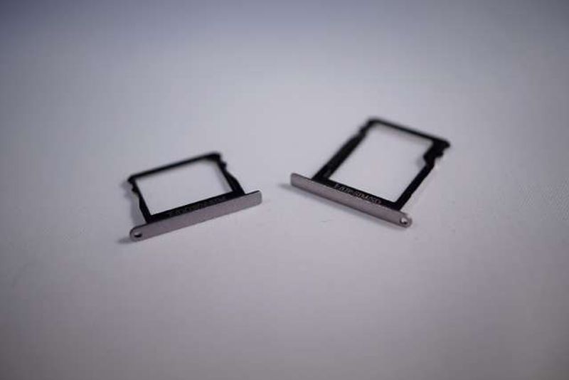 Bandeja Sim + Bandeja SD Huawei P8 Plata