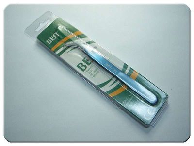 Pinza Best BST-15C Punta Curvada