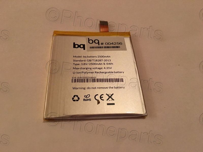 Batería Original BQ Aquaris E5, E5 FHD 2500 mAh