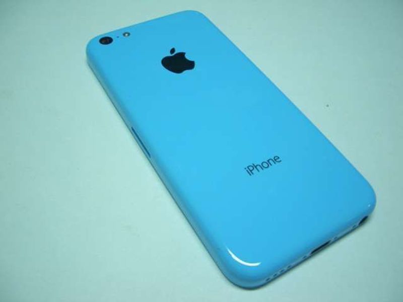 Carcasa Trasera Chasis Apple iPhone 5C Azul con Flex