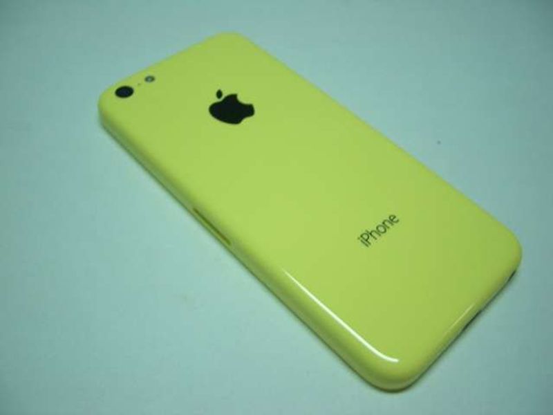 Carcasa Trasera Chasis Apple iPhone 5C Amarilla con Flex