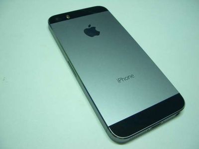 Carcasa Trasera Chasis Apple iPhone 5s Negro con Flex