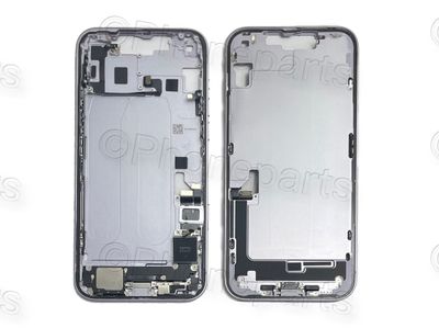 Chasis Intermedio Lila  Apple Iphone 14 Plus Original Desmontado con Flex de Volumen y Encendido. SWAP Grado A