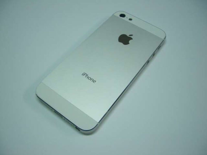 Chasis Marco Central Tapa Batería Apple iPhone5 Blanco