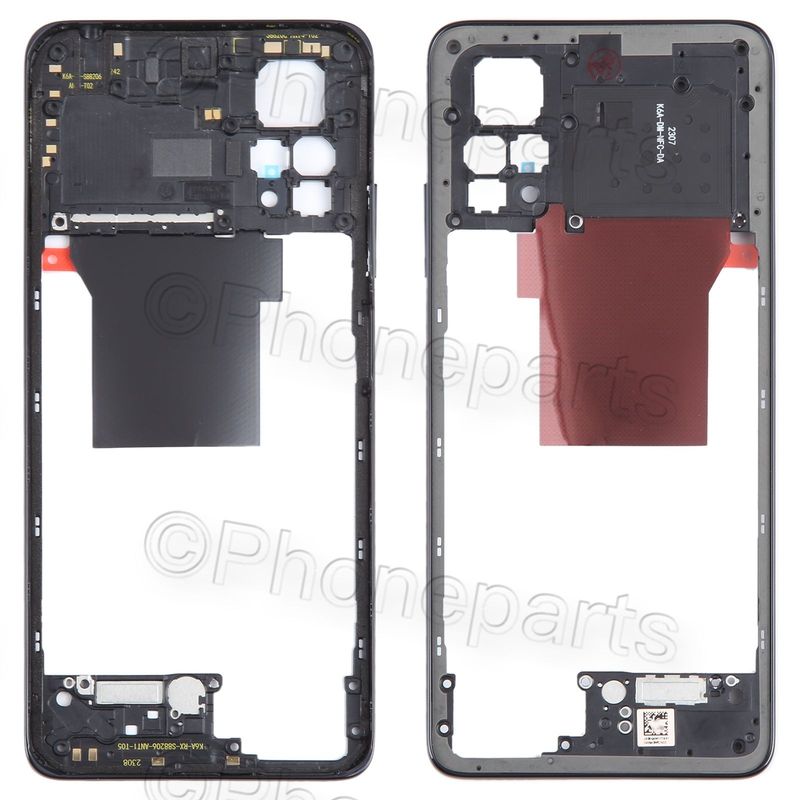 Carcasa Trasera Negra Xiaomi Redmi Note 12 Pro 4G