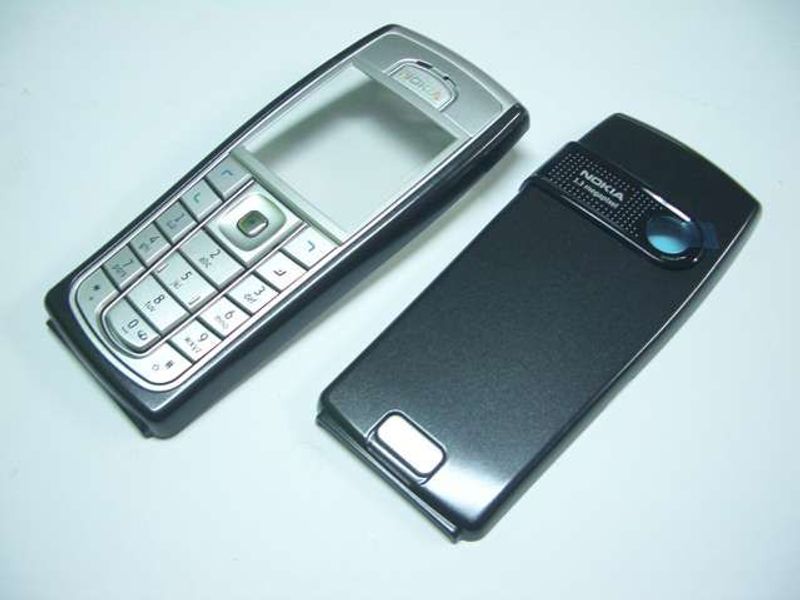 Carcasa Completa Nokia 6230i Negra / Plata