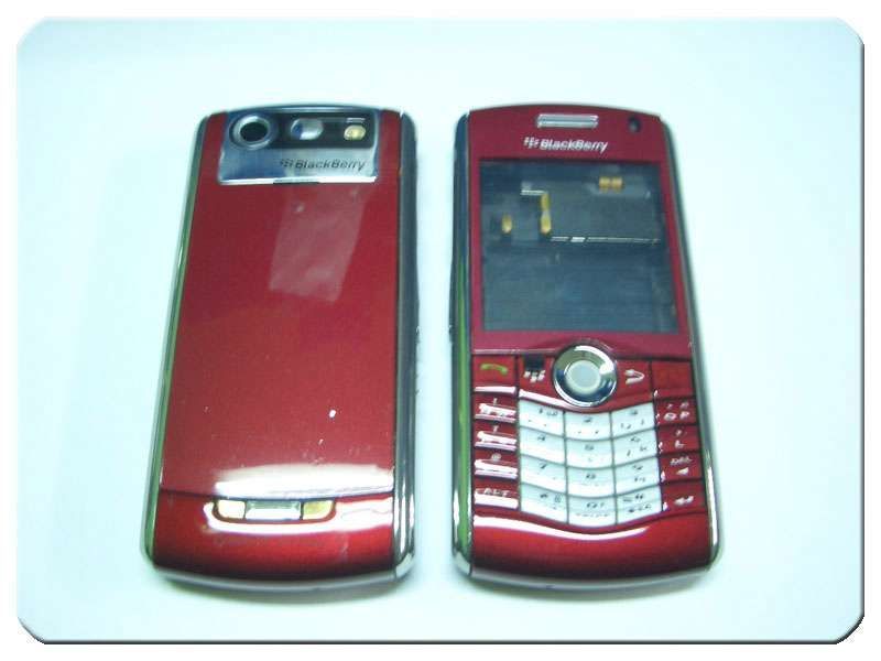 Carcasa Completa BlackBerry 8110, 8120 Granate con Teclado